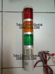 Lampu Tower LED Indikator Peringatan 3 Warna